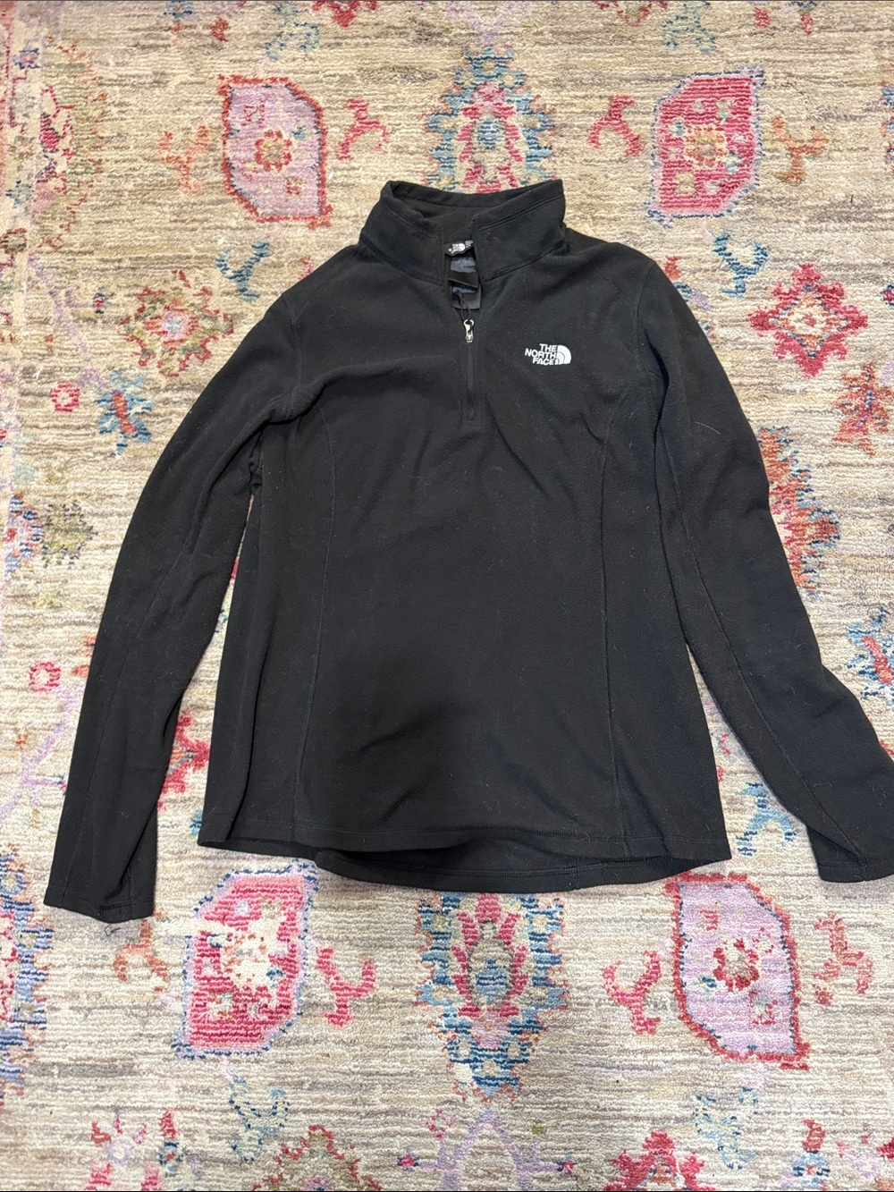 The North Face Black Women's Quarter-Zip Fleece Top